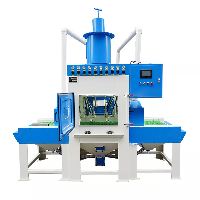 Máquina de Gran Productividad para Chorreado de Arena Automático - FlexElectrostatic México