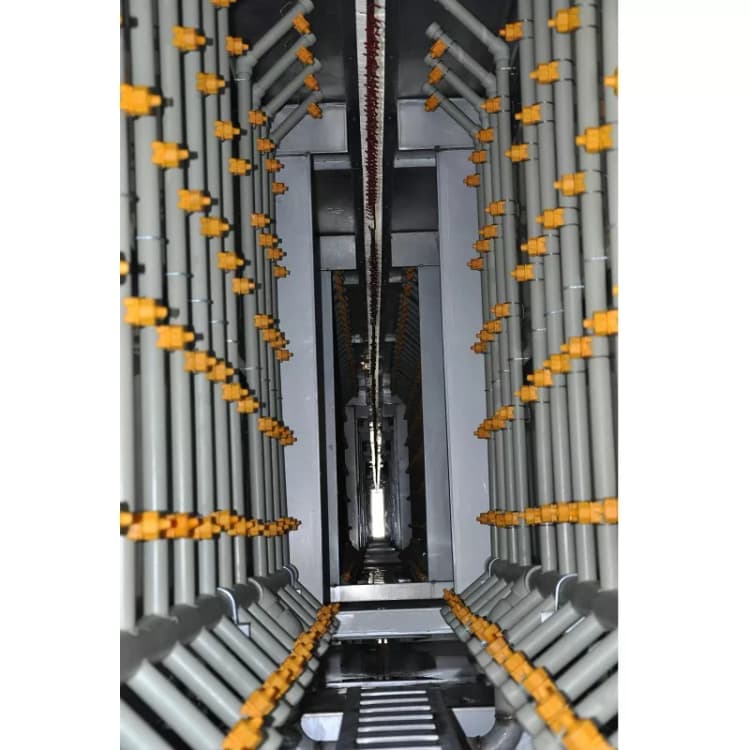 Powder Coating Pretreatment - Spraying Tunnel - FlexElectrostatic México