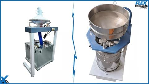 Máquina de Tamizado de Polvo - FlexElectrostatic México