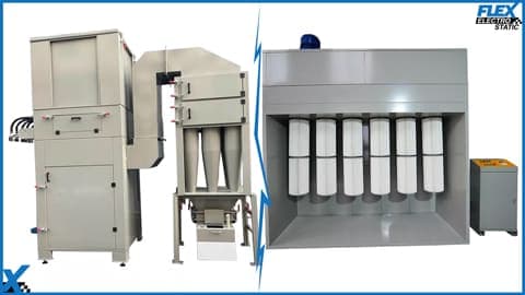Sistema de Recuperación de Polvo - FlexElectrostatic México