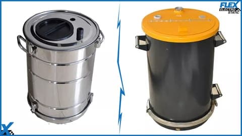 Tolva para Polvo - FlexElectrostatic México