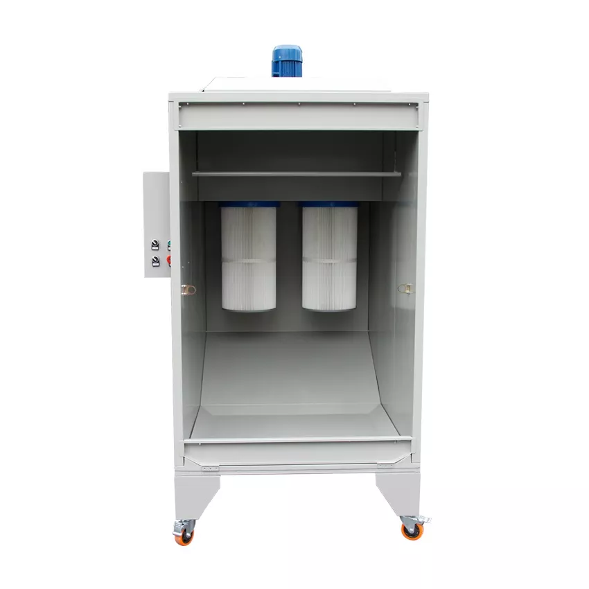 Small Powder Spray booth for Rims/Wheels COLO-S-1115 | FlexElectrostatic México
