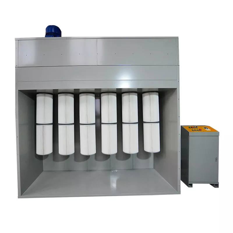 Powder Booth Collection Module, Filter Cartridge Collector Module | FlexElectrostatic México